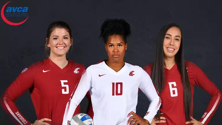 Volleyball Earns Three AVCA All-Region Selections