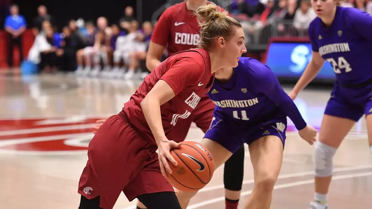 Cougs Drop their Pac-12 Opener, 65-56, to Washington on Sunday