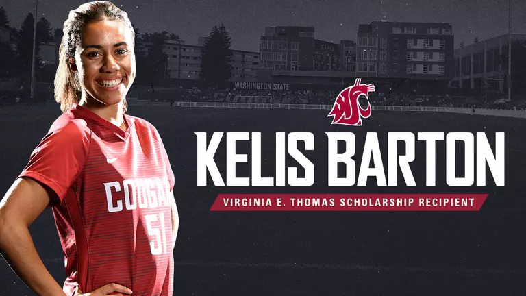 Soccer's Kelis Barton Named Virginia E. Thomas Scholarship Recipient