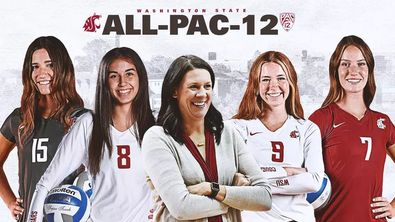 Greeny Co-Coach of the Year, Four Cougs Earn All-Conference