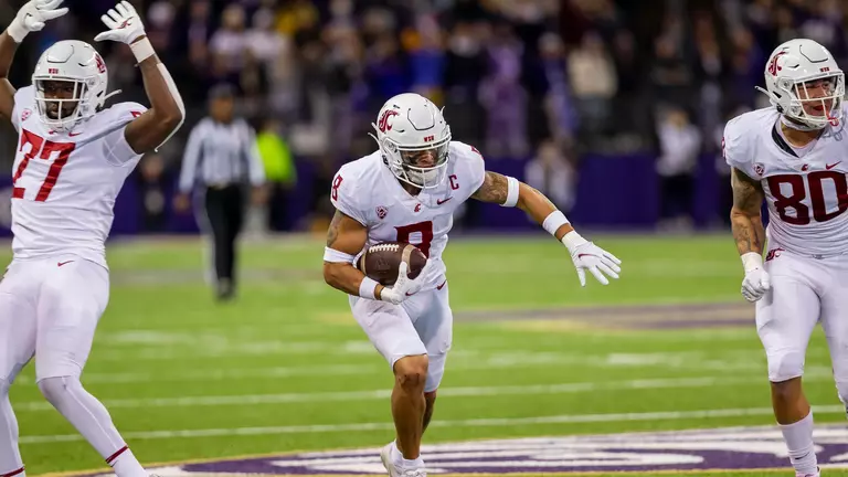 Three Cougars Earn Pac-12 Weekly Honors after Apple Cup win