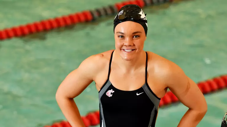 Larson Posts U.S. Olympic Trial Time in 50 Free