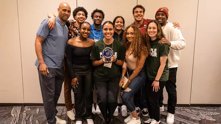 WSU’s Black Student-Athlete Association Honored as Organization of the Year at BSAA Summit