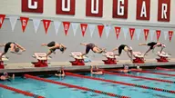 Cougars Post Top Times in Crimson and Gray Intrasquad