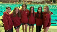 WSU Posts Seven Top-10 Times, Sets 400 Medley Relay Record at Art Adamson Invite