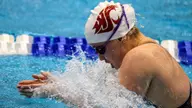 Lundgren Breaks School Record, WSU Posts more Top-10 Times at Art Adamson Invite