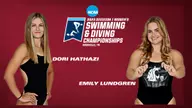 Freshmen Hathazi, Lundgren Selected for NCAA Championships, Make History