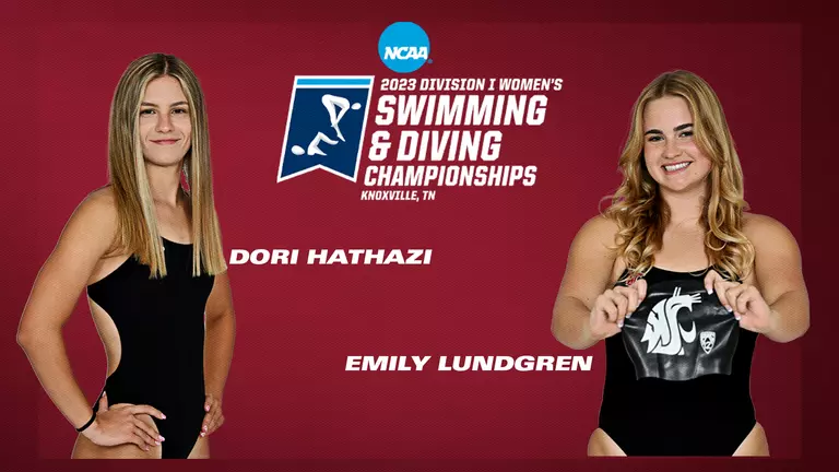 Freshmen Hathazi, Lundgren Selected for NCAA Championships, Make History