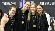 Cougars Win 200 Free Relay, Sit in Third Place after Day 2