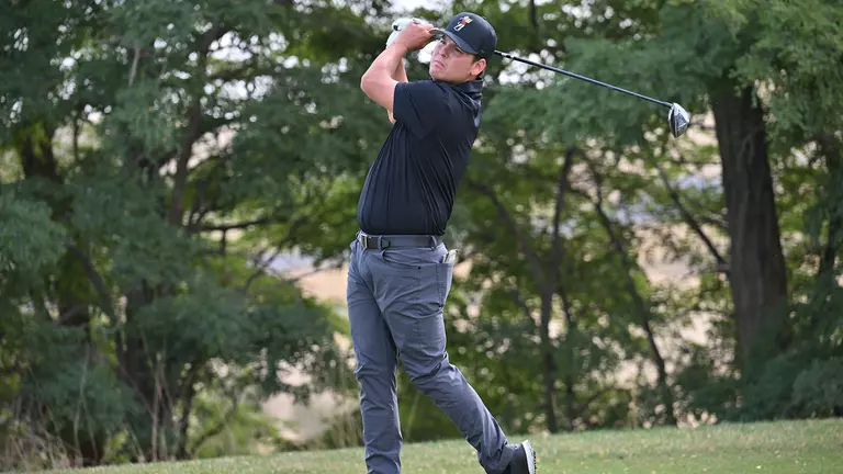 Burcham Leads Cougars During First Round of The Goodwin