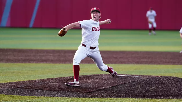 Lewis Fires Complete Game, WSU Takes Opener from Fresno State