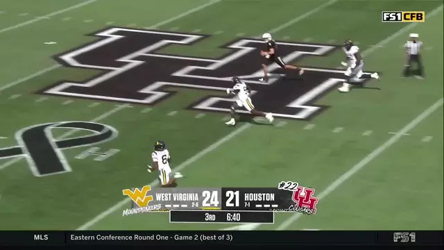 Pick Six by Jordan Scruggs Puts WVU Ahead by 10