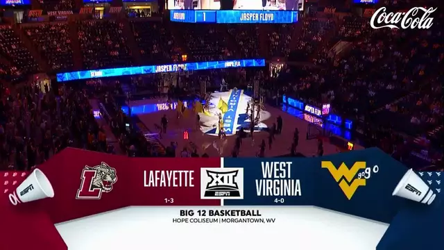 TV Highlights: WVU 81, Lafayette 59