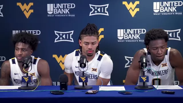 Jasper Floyd, Honor Huff & Brenen Lorient | Mount St. Mary's Postgame