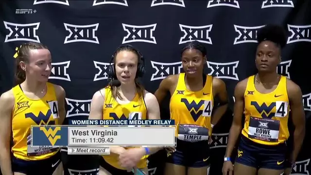 T&F: DMR Team Big 12 Championship Post-Race Interview