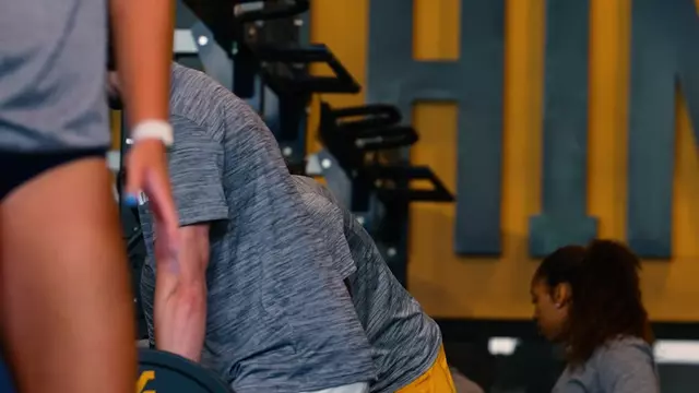 Mic'd up with strength and conditioning coach, Easton Nelson