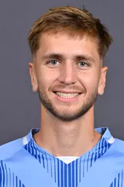 Headshots and marketing images for Men’s Soccer team at the Coliseum Monday, August 4, 2025. (WVU Photo/Jennifer Shephard)