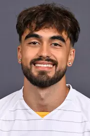 Headshots and marketing images for Men’s Soccer team at the Coliseum Monday, August 4, 2025. (WVU Photo/Jennifer Shephard)