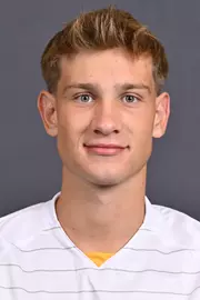Headshots and marketing images for Men’s Soccer team at the Coliseum Monday, August 4, 2025. (WVU Photo/Jennifer Shephard)