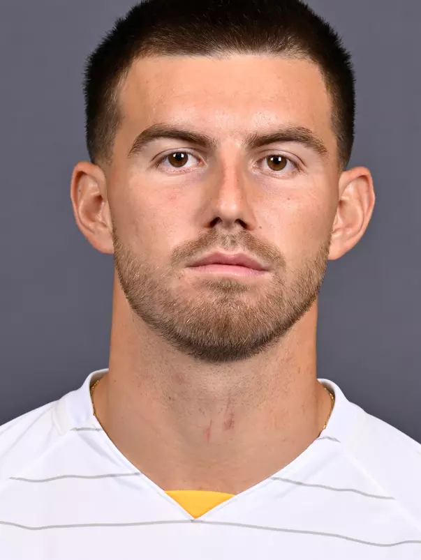 Headshots and marketing images for Men’s Soccer team at the Coliseum Monday, August 4, 2025. (WVU Photo/Jennifer Shephard)