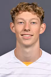 Headshots and marketing images for Men’s Soccer team at the Coliseum Monday, August 4, 2025. (WVU Photo/Jennifer Shephard)