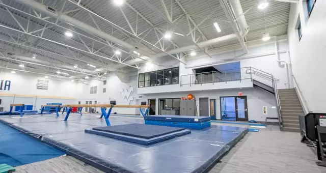 The main training area at Cary Gym.