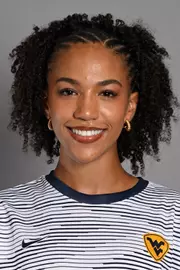 WVU women's soccer players pose for headshots on July 23, 2026 at Hope Coliseum in Morgantown, WV.