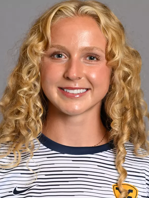 Members of the WVU women's soccer team pose for headshots at Hope Coliseum on July 20, 2026.