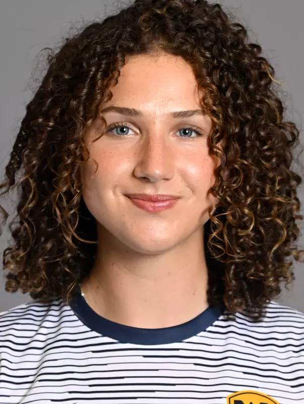 Members of the WVU women's soccer team pose for headshots at Hope Coliseum on July 20, 2026.
