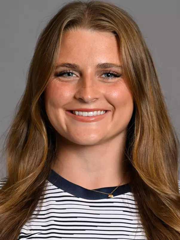 Members of the WVU women's soccer team pose for headshots at Hope Coliseum on July 20, 2026.