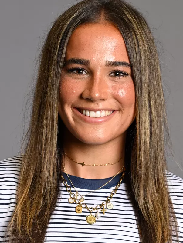 Members of the WVU women's soccer team pose for headshots at Hope Coliseum on July 20, 2026.