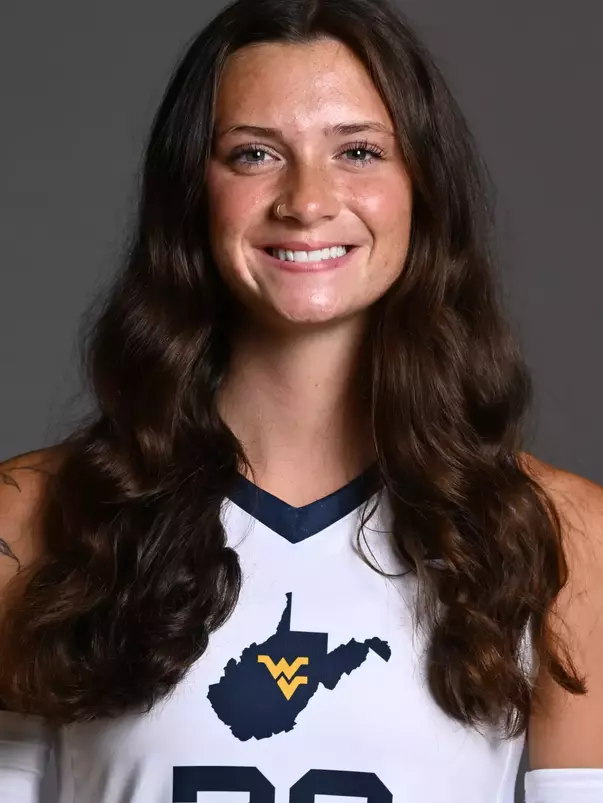 A headshot of WVU Volleyball player Macie Smith