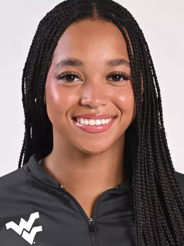 Members of the WVU gymnastics team pose for headshots on Sept. 9.