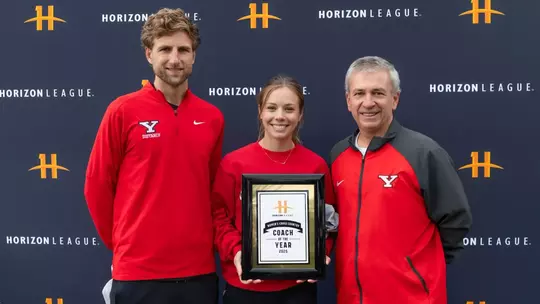Coaches Eric Rupe, Bre Rupe and Brian Gorby