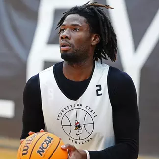 Kelvin Amoako takes a shot at the first official practice of the 2026-27 season