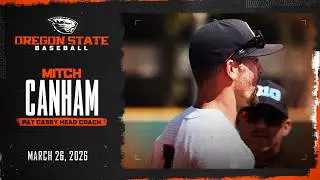 Oregon State Baseball Interview: Mitch Canham