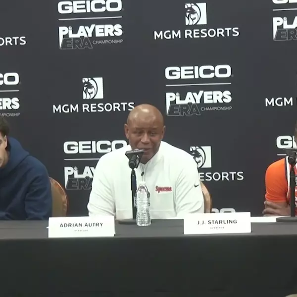 Image related to Syracuse vs. Kansas Postgame Press Conference