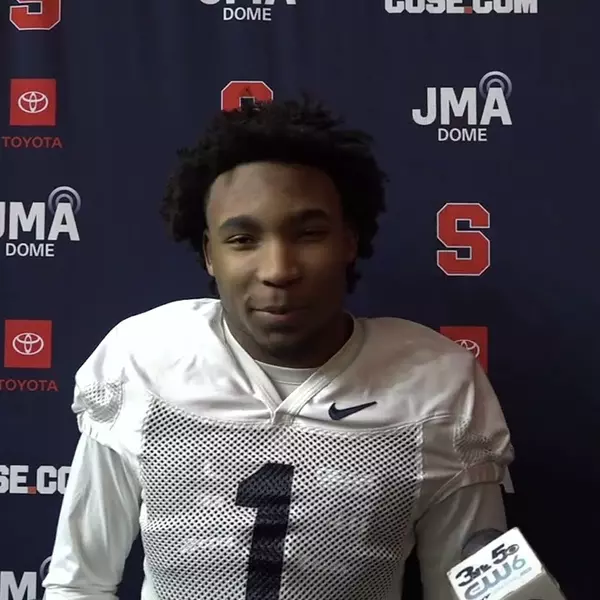 Image related to Demetres Samuel Jr. Press Conference | Spring Ball Day 3