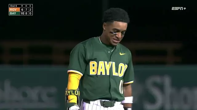 Poster image for Baylor Baseball: Highlights vs. UTRGV | May 6, 2025