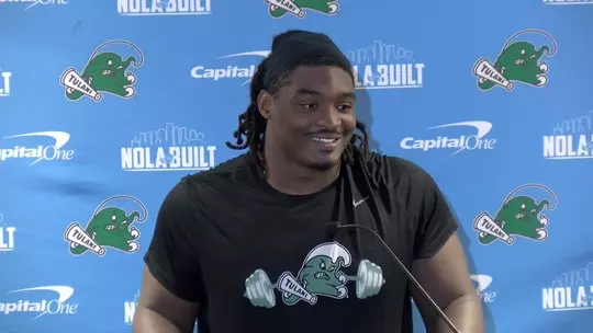 Poster image for Tulane Tuesday: OL Shadre Hurst - 11/25/25