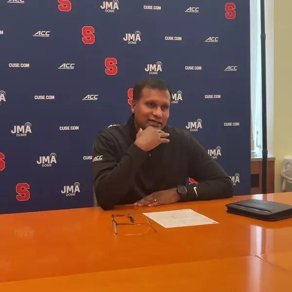 Image related to Bakeer Ganesharatnam Media Availability | Syracuse vs. Notre Dame