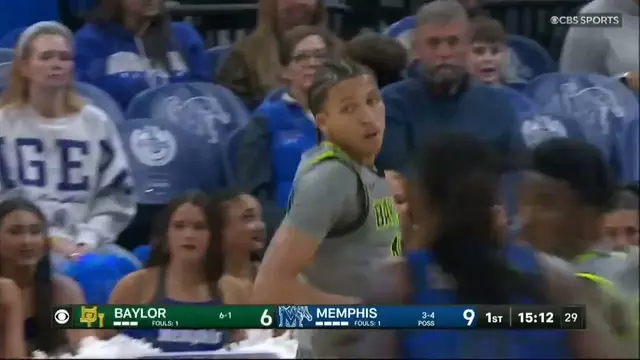 Poster image for Baylor Basketball (M): Cam Carr (13 PTS) at Memphis | December 6, 2025