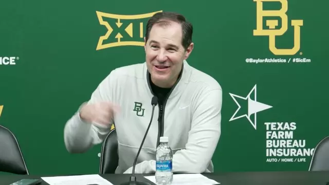 Poster image for Baylor Basketball (M): Postgame vs. Norfolk State | December 10, 2025