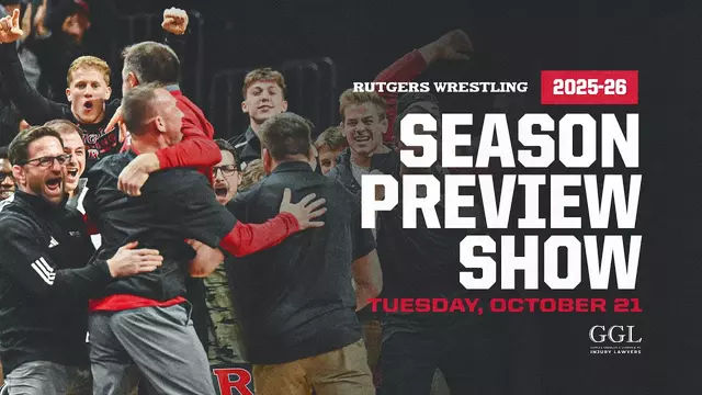 Poster image for Rutgers Wrestling Preview Show 2025-26