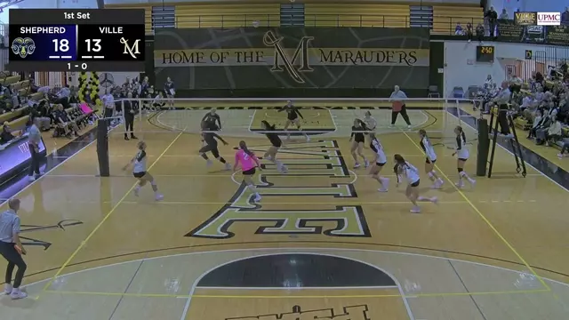 Poster image for Highlights: Millersville Volleyball vs. Shepherd (November 16, 2024)