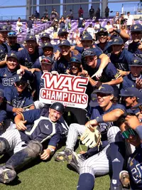 Poster image for CBU Baseball 2021 WAC Regular Season Champions