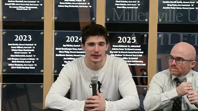 Poster image for Postgame Interview: Avery Aurand, Gavin Boland, and Coach Boland (November 24, 2025)