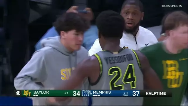 Poster image for Baylor Basketball (M): Highlights at Memphis | December 6, 2025