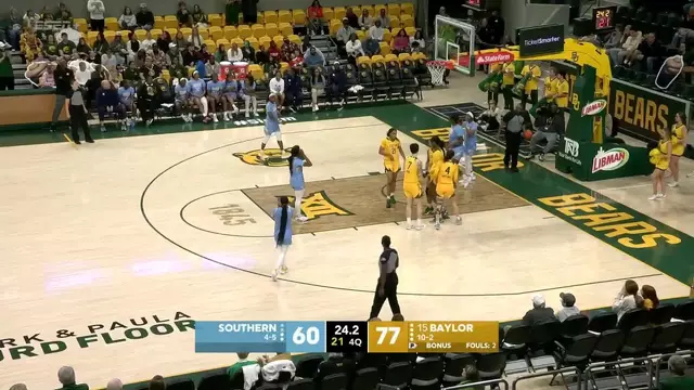 Poster image for Baylor Basketball (W): Highlights vs. Southern | December 18, 2025