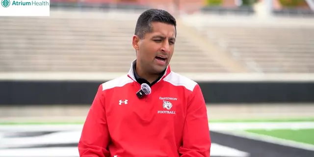 Poster image for WEEK 4: Coaches Corner with Head Coach Saj Thakkar presented by Atrium Health.